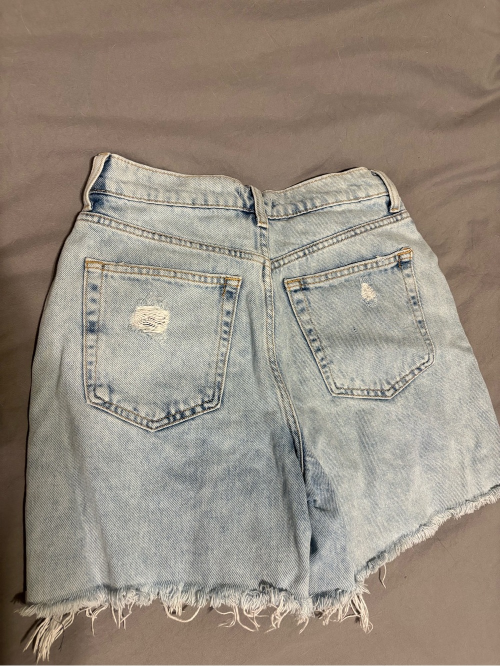 Forever 21 Light Blue Denim Shorts
